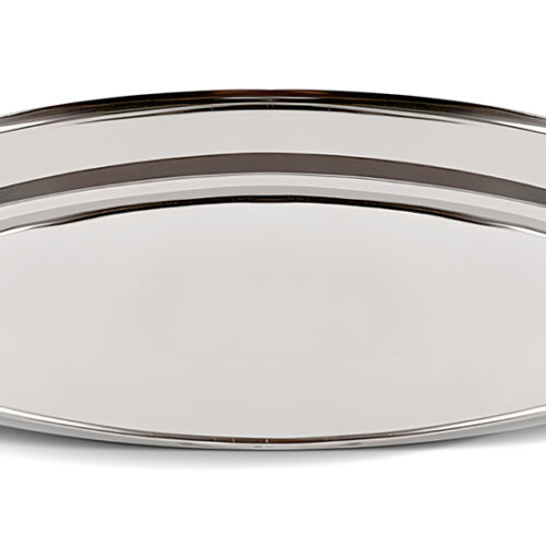 BRUNO Ανοξείδωτη πιατέλα σερβιρίσματος οβάλ 35εκ. BRN-0177