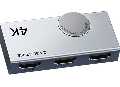CABLETIME HDMI switch CT-HS4K-AG
