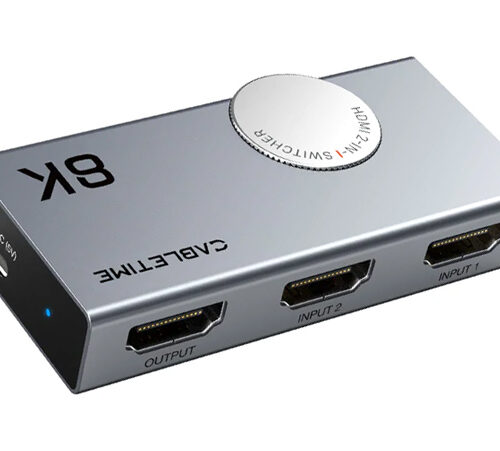 CABLETIME HDMI switch CT-HS8K2-AG