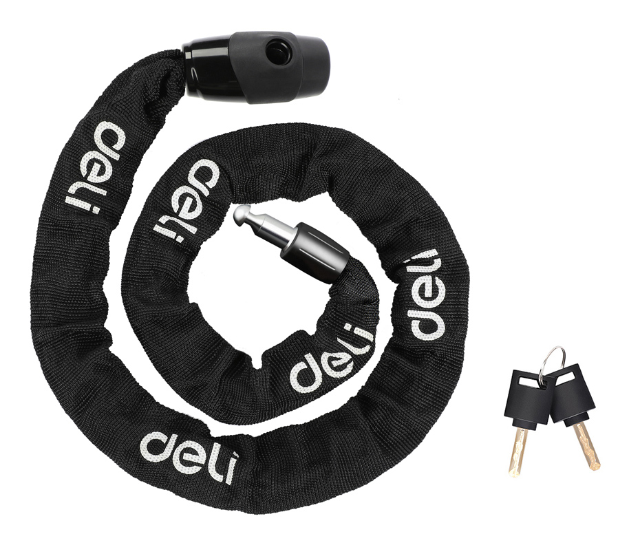 DELI κλειδαριά ποδηλάτου με κλειδί DL508021