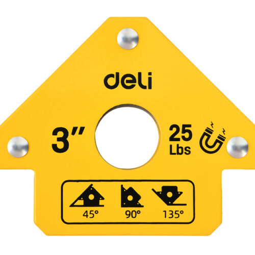 DELI μαγνητική γωνία συγκόλλησης DL-HDW25 με 45°/90°/135° γωνίες
