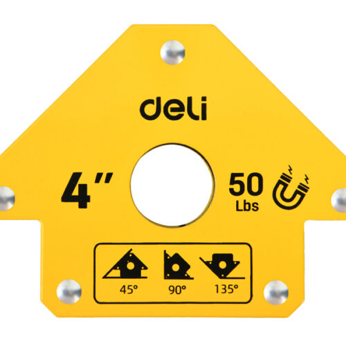 DELI μαγνητική γωνία συγκόλλησης DL-HDW50 με 45°/90°/135° γωνίες