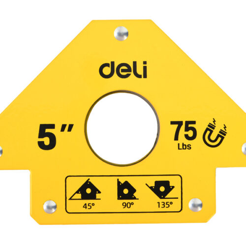 DELI μαγνητική γωνία συγκόλλησης DL-HDW75 με 45°/90°/135° γωνίες