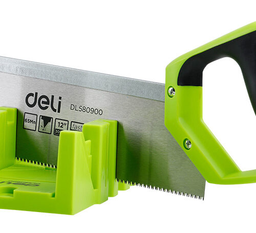 DELI πριόνι ξύλου DL580900 με φαλτσοκούτι
