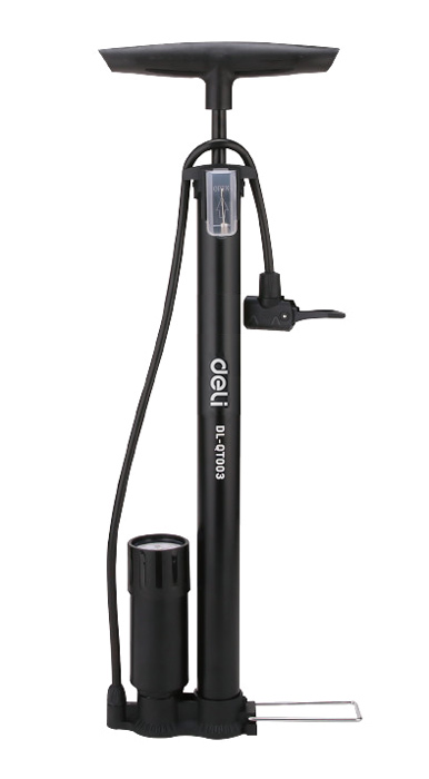 DELI τρόμπα χειρός DL-QT002 με μανόμετρο