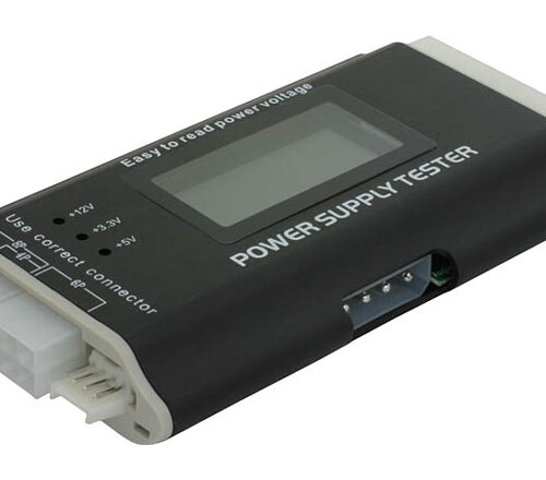 DELOCK tester τροφοδοτικού PC 18159