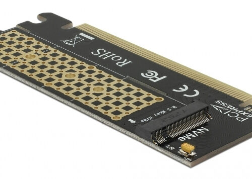 DELOCK Κάρτα Επέκτασης PCIe x16 σε NVMe M.2 Key M