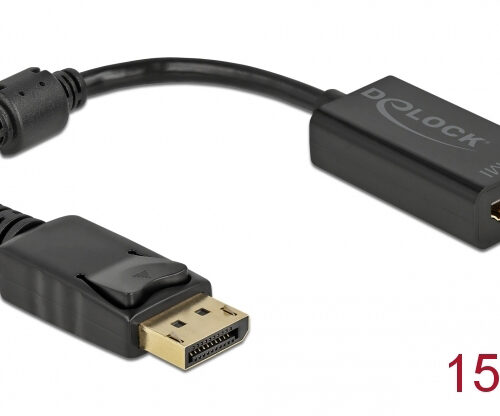 DELOCK αντάπτορας DisplayPort σε HDMI 61011