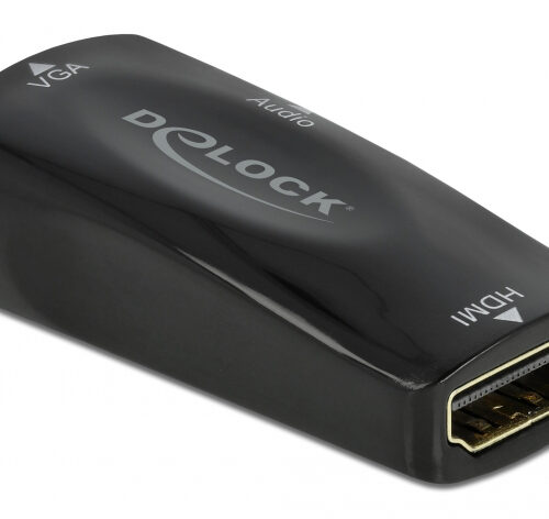 DELOCK αντάπτορας HDMI σε VGA 66560