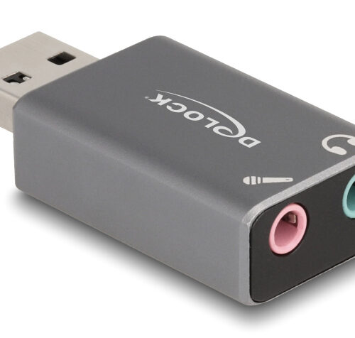 DELOCK εξωτερική κάρτα ήχου 66633