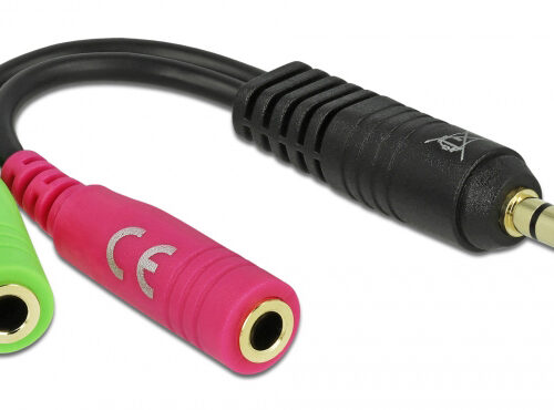 DELOCK καλώδιο 3.5mm σε 2x 3.5mm 65344