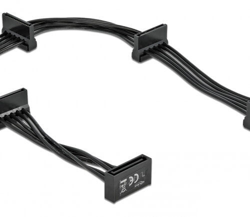 DELOCK καλώδιο SATA 15pin σε 4x SATA 15pin 60395