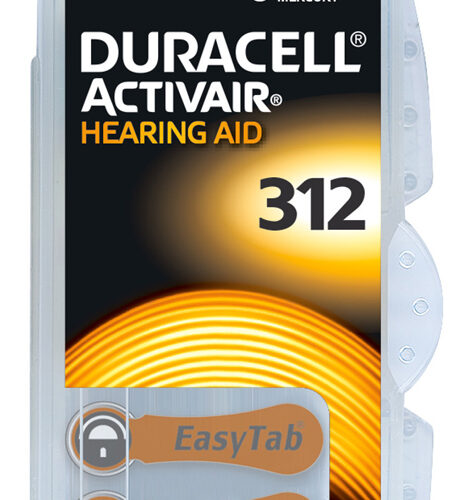 DURACELL μπαταρίες ακουστικών βαρηκοΐας Activair 312