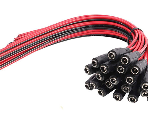 FOLKSAFE καλώδιο FS-DCPIGTAIL-F με θηλυκό βύσμα 5.5x2.1mm