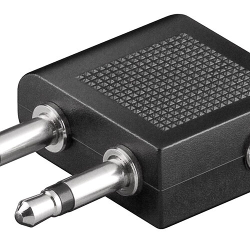 GOOBAY αντάπτορας 2x 3.5mm 2-pin σε 3.5 mm 3-pin 61004