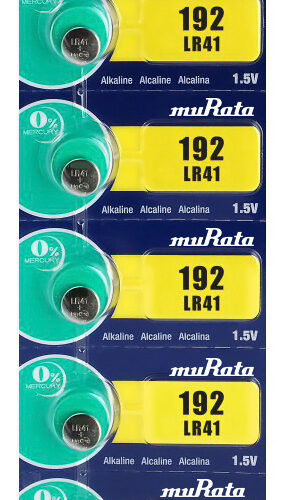 MURATA Αλκαλικές μπαταρίες LR41 MR-LR41