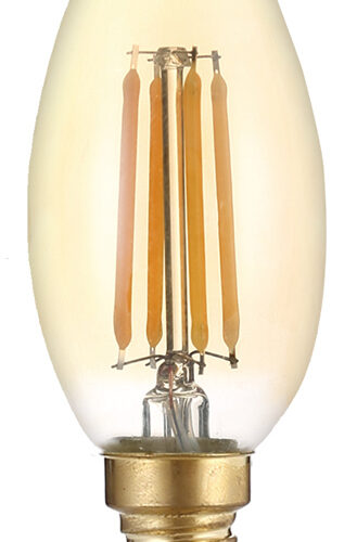 OPTONICA LED λάμπα Candle C35 Filament 1490