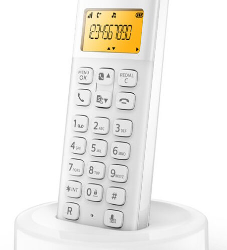 PHILIPS ασύρματο τηλέφωνο D1601W-34