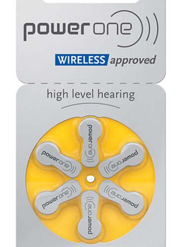 POWER ONE μπαταρίες ακουστικών βαρηκοΐας P10