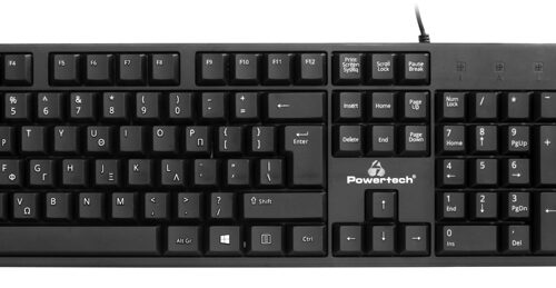 POWERTECH set ποντίκι & πληκτρολόγιο PT-1075