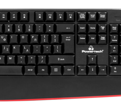 POWERTECH set ποντίκι & πληκτρολόγιο PT-1167