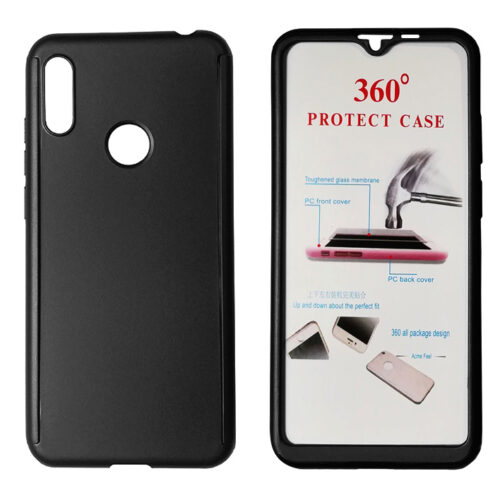 POWERTECH Θήκη Body 360° με Tempered Glass για Huawei Y6/Pro 2019