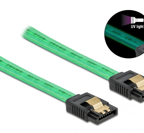 POWERTECH Καλώδιο SATA III 7pin CAB-W036