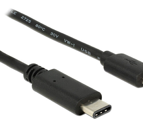 POWERTECH Καλώδιο USB Type-C σε USB Micro CAB-UC011