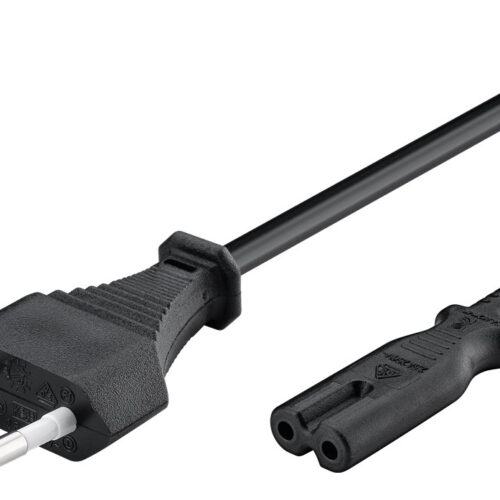 POWERTECH Καλώδιο τροφοδοσίας Euro VDE 2x0.5mm²