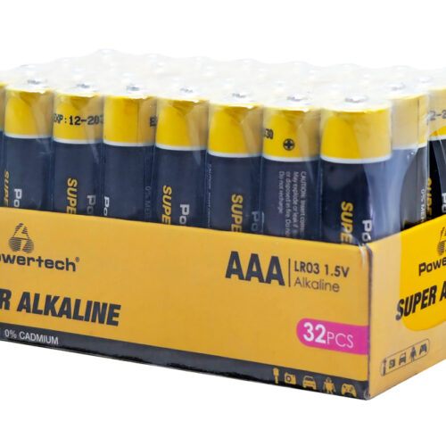 POWERTECH αλκαλικές μπαταρίες Super Alkaline PT-1402