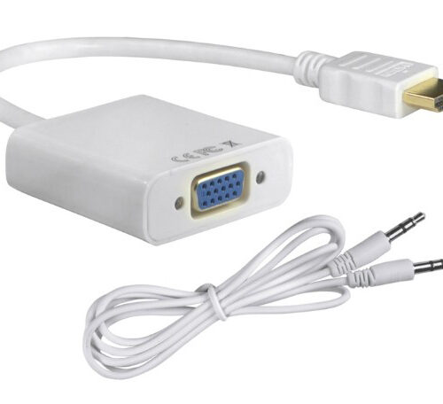 POWERTECH αντάπτορας HDMI σε VGA CAB-H072