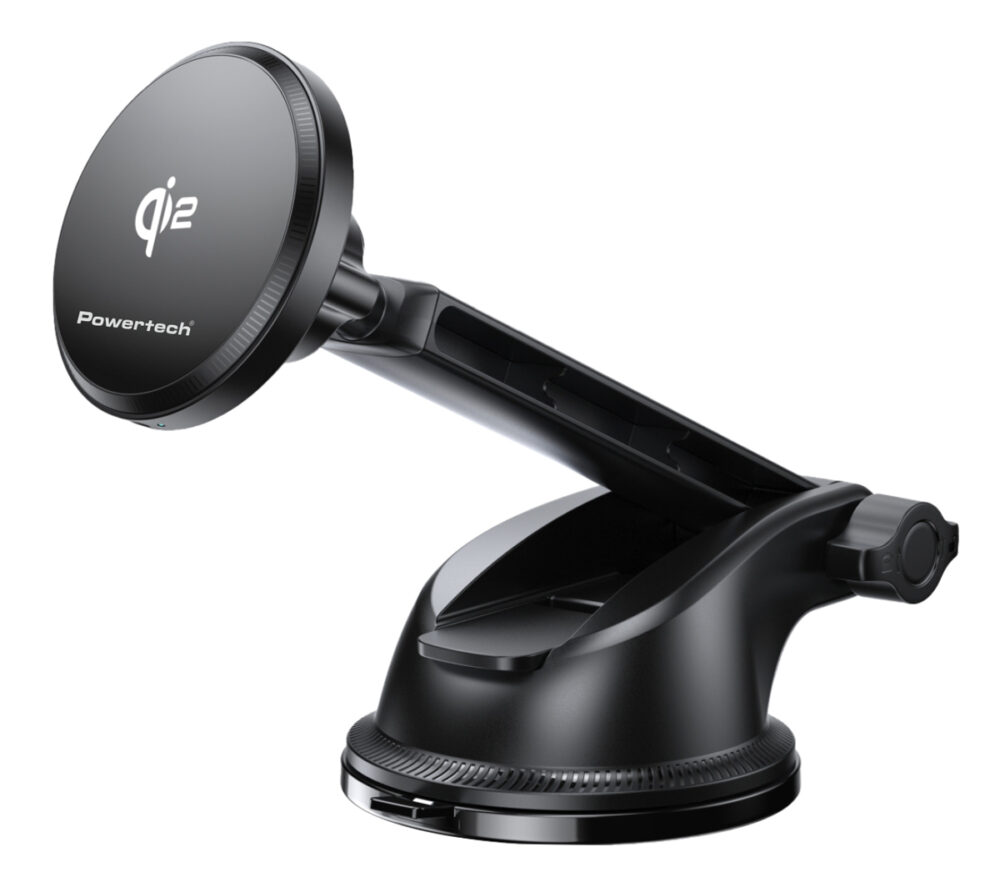 POWERTECH ασύρματος φορτιστής & βάση smartphone αυτοκινήτου PT-1492