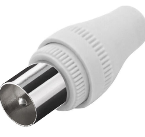 POWERTECH βύσμα PAL 9.5mm αρσενικό CAB-V011 για TV