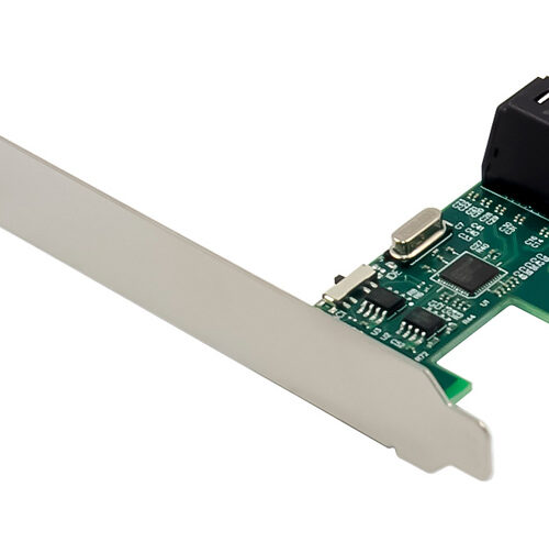 POWERTECH κάρτα επέκτασης PCIe σε 2x SATA 3.0 ST544