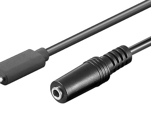 POWERTECH καλώδιο USB-C σε 3.5mm CAB-UC059 αρσενικό σε θηλυκό
