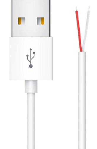POWERTECH καλώδιο USB CAB-U156 με ελεύθερα άκρα