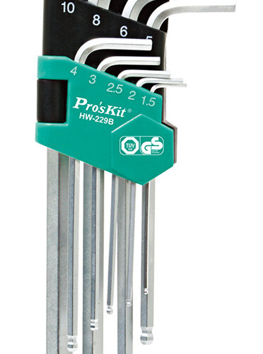 PROSKIT σετ κλειδιά Allen HW-229B σε σχήμα L