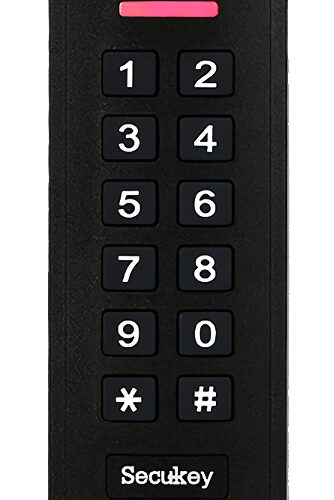 SECUKEY αυτόνομο αδιάβροχο πληκτρολόγιο πρόσβασης SCK-K2-EM