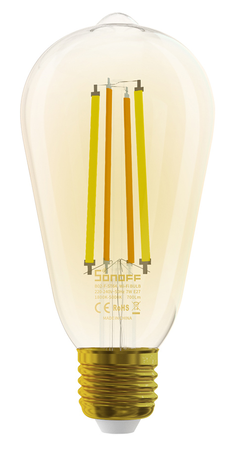 SONOFF Smart λάμπα LED Filament B02-F-ST64