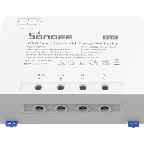 SONOFF smart διακόπτης παρακολούθησης ισχύος POWR3