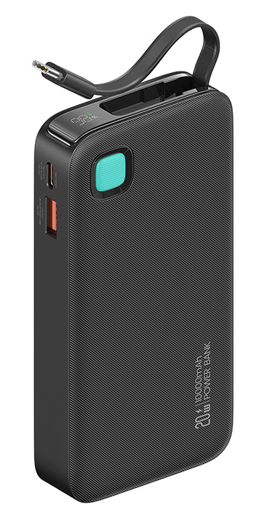 USAMS power bank CD224 με καλώδιο USB-C