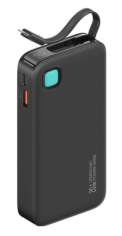 USAMS power bank CD225 με καλώδιο Lightning