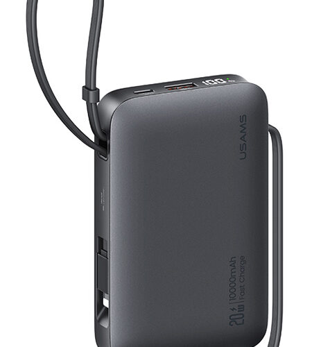 USAMS power bank CD228 με 2x καλώδια