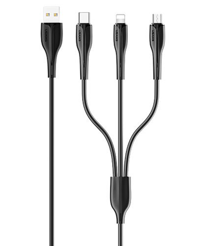 USAMS καλώδιο USB σε USB-C/Lightning/Micro USB US-SJ374
